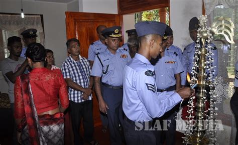 Handing Over Of Th Guwan Lak Sevana House Sri Lanka Air Force