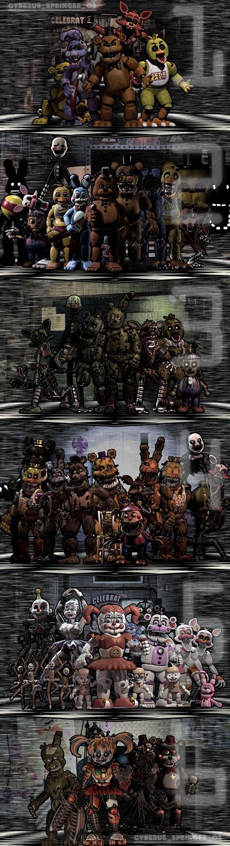 Happy 4th Anniversary Fnaf Sfmedit By Cyberusspringer03 On Deviantart Five Nights At Freddy