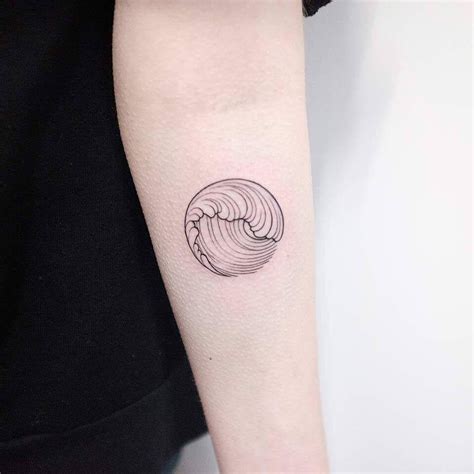 Hokusai wave tattoo by dogma noir - Tattoogrid.net