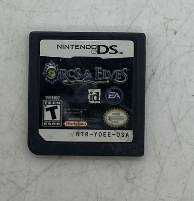 ORCS ELVES NINTENDO DS GAME GAME ONLY 14633159189 EBay