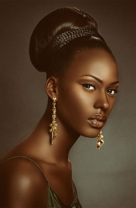 By Mario Epanya Cameroonian Photographer Bijoux Cheveux Portrait