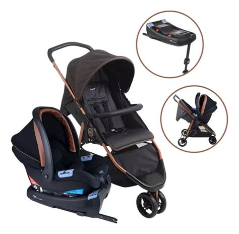 Kit Carrinho Beb Conforto Base Isofix P Auto Burigotto Frete Gr Tis