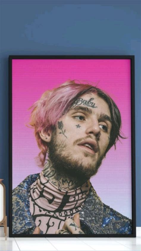 Lil Peep Poster Lil Peep Print Lil Peep Art Aesthetic Posters Lil Peep