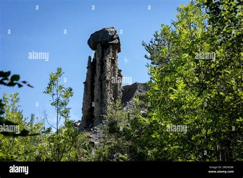 Capped Earth Pillars Les Demoiselles Coiff Es Le Sauze Du Lac Gap