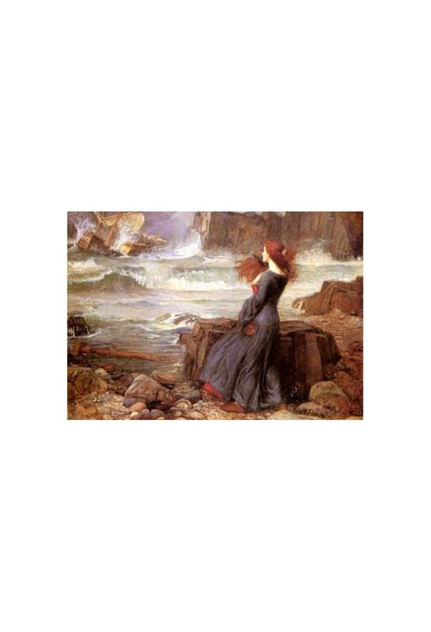 Miranda The Tempest 1916 by John William Waterhouse-Art gallery...