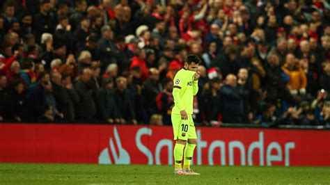 Messi Barcelona Must Say Sorry For Liverpool Defeat