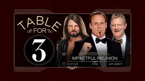 POLL What Did You Think Of WWE Table For 3 Impactful Reunion On WWE