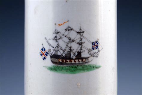 British Union Jack Ship Mug 7463c Polly Latham Asian Art