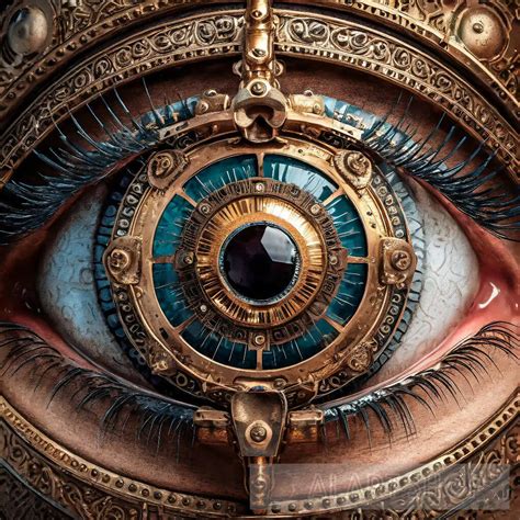 Realistic Steampunk Eye