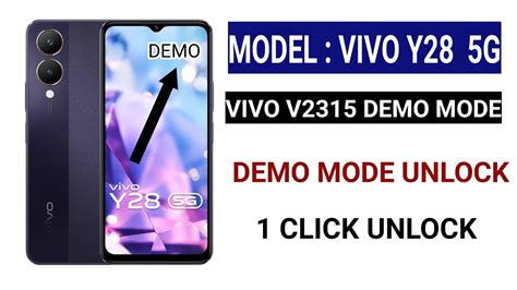 VIVO Y28 5G DEMO UNLOCK VIVO Y28 DEMO MODE REMOVE 1 CLICK YouTube