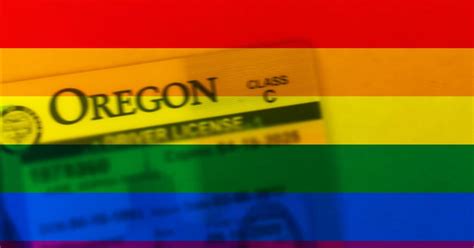 Oregon Becomes First State To Allow Gender Neutral Option On Drivers