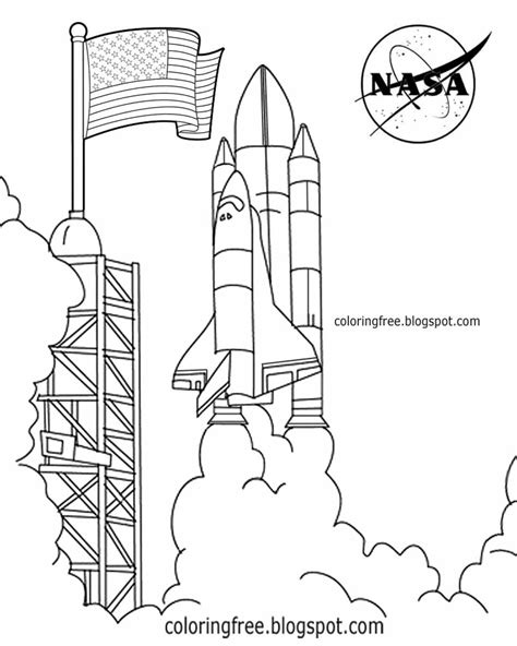 Space Shuttle Diagram For Kids