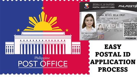 Paano Kumuha Ng Philippine Postal Id How To Get Philippine Postal Id