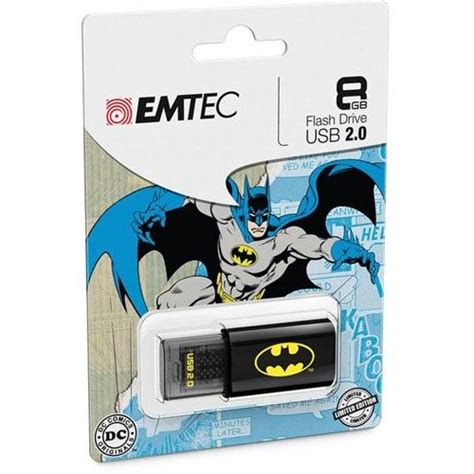 EMTEC Clé USB 2 0 C600 Batman 8 Go Usb Data storage device Flash