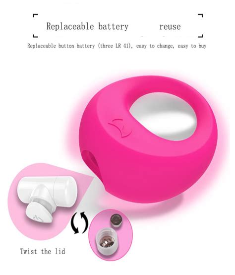 Kamalife Pink Pc Silicone Lock Fine Ring Male Female Resonance Sex