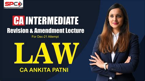 Ca Intermediate Law Amendment And Revision Marathon Lecture For Dec