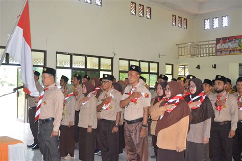 Gerakan Pramuka Kwaran 05 Singingi Resmi Di Lantik Siberpramuka