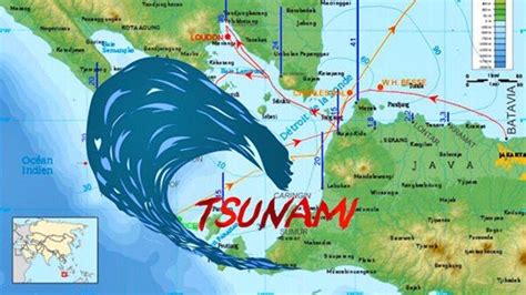 Bmkg Potensi Tsunami Meter Di Selat Sunda Banten Dan Pantai