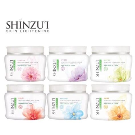 Shinzui Skin Lightening Body Scrub G Shopee Malaysia