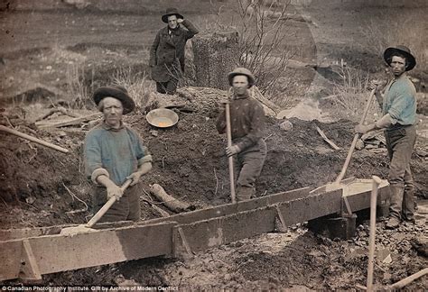 Stunning Never Before Seen Photos Of California Gold Rush Daily Mail Online