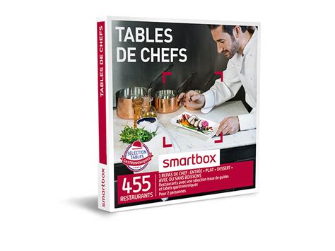 Coffret Cadeau Tables De Chefs Smartbox