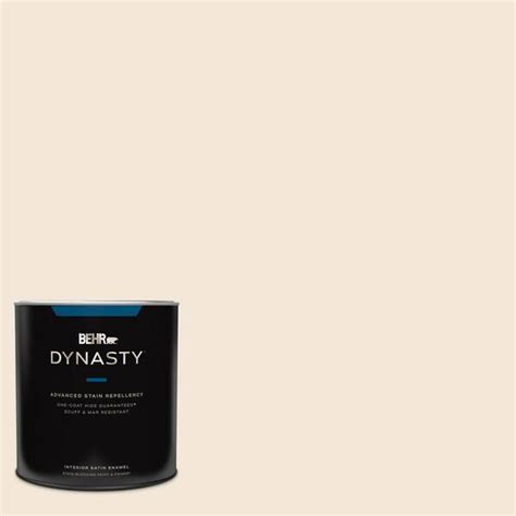 Behr Dynasty Qt Bwc Vanilla Frost Satin Enamel Interior Stain