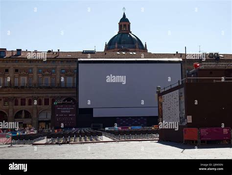 Cinema Ritrovato Piazza Maggiore Hi Res Stock Photography And Images