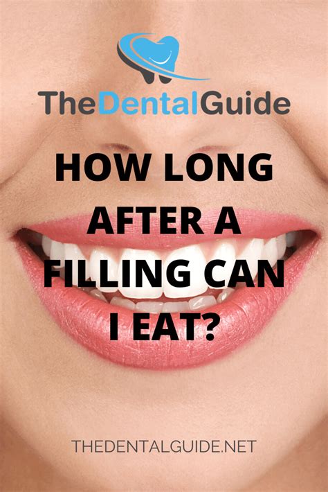 How Long After A Filling Can I Eat The Dental Guide