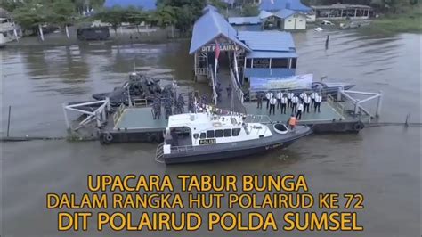 Upacara Tabur Bunga Dalam Rangkaian Hut Polairud Ke Dit Polairud