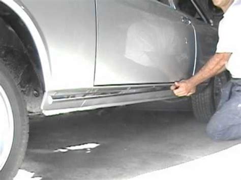 How To Rocker Panel Trim Removal Youtube