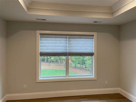 Distinctive Hunter Douglas Cordless Soft Fold Vignette Shades Project In Upper Saddle River Nj