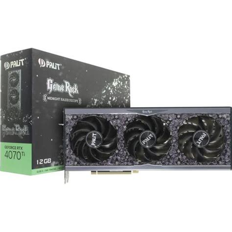 Игровая видеокарта Palit GameRock RTX4070Ti GAMEROCK GeForce® RTX 4070 ...
