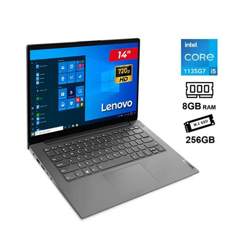 Laptop Lenovo V14 G2 Itl 14 Hd Tn Core I5 1135g7 2 40 4 20ghz 8gb Ddr4 Ssd 256gb Freedos Lenovo