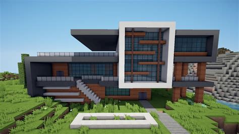 Minecraft Schematics Villa Beautiful Minecraft Villa Minecra