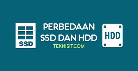 Perbedaan SSD Dan HDD Penjelasan Lengkap