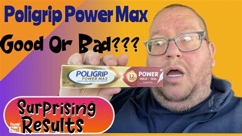 Poligrip Power Max Adhesive Review SURPRISING Results Dentures