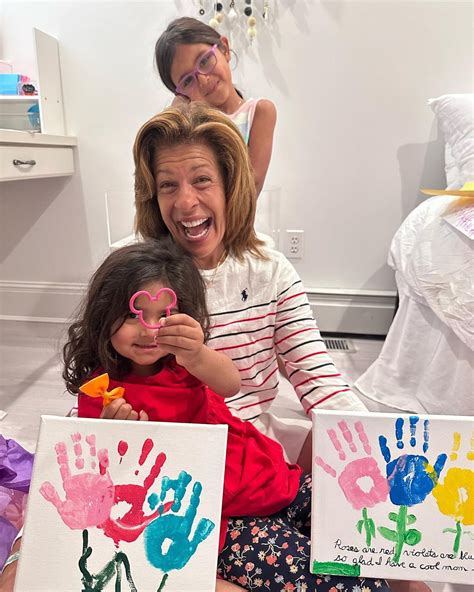 Hoda Kotb Celebrates Mothers Day After Daughter Hope Was Hospitalized