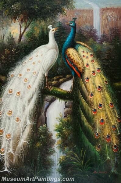 Peacock,Famous Peacock Paintings for Sale - MuseumArtPaintings.com