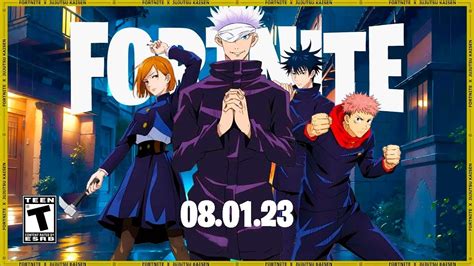 Jujutsu Kaisen Llega A Fortnite Skins Mini Pase De Batalla