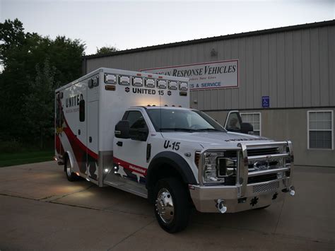 2019 United Medical Response Ford Type I Custom Ambulance American