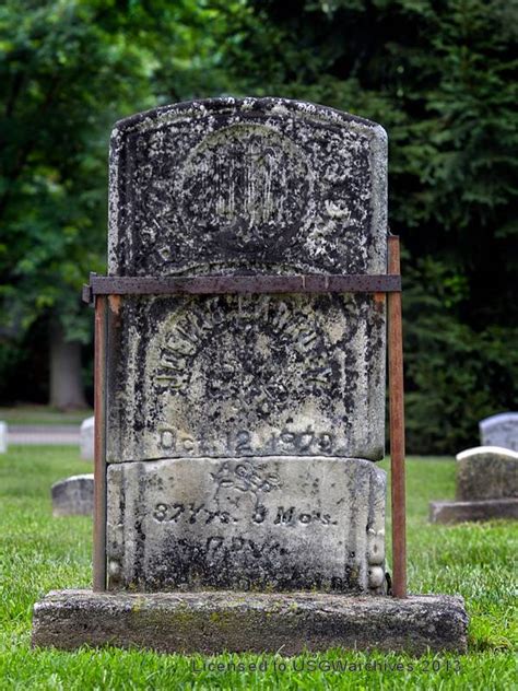 Franklin Cemetery Headstones Southfield Township Oakland County Michigan