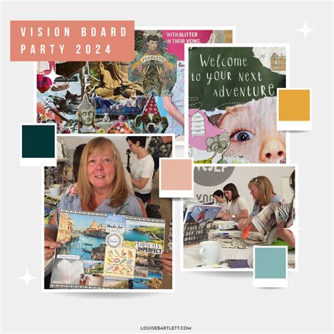 Vision Board Party 2024 In Person — Louise Bartlett