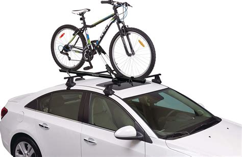 Sportrack Sr4885 Upshift Plus 1 Bike Upright Roof Top Mount Bike Rack Black Canadian Tire