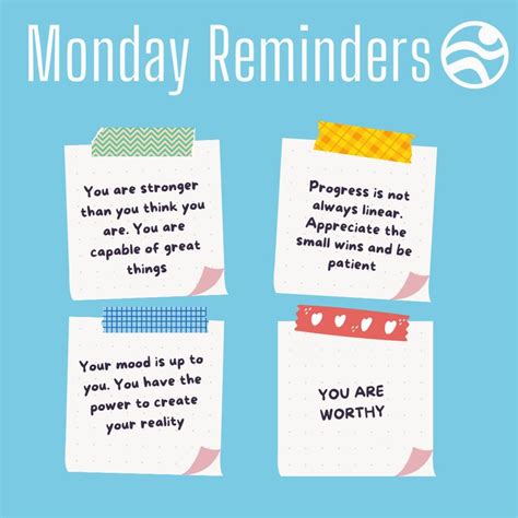 Monday Reminders Monday Motivation Quotes Motivation Positive