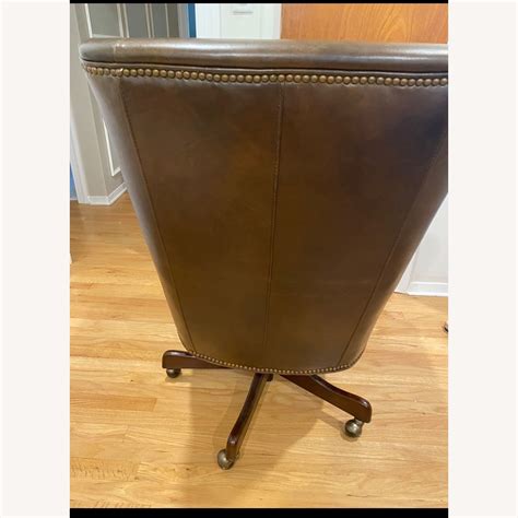 Arhaus Leather Desk Chair Aptdeco