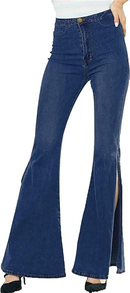 Aggregat Mehr Als Plus Size Bell Bottom Jeans Super Hei