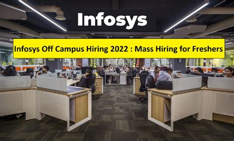 Infosys Off Campus Hiring 2022 Mass Hiring For Freshers Registration Open