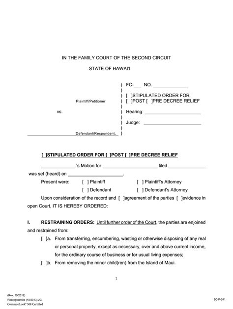 Stipulated Removal Fill Out Sign Online Dochub