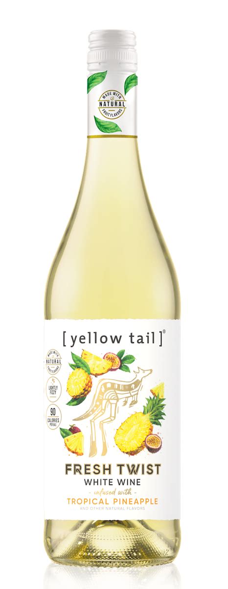 Yellow Tail Fresh Twist Tropical Pineapple Ml Bremers Wine And