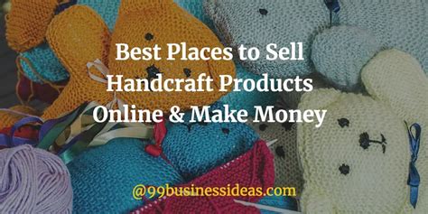 Where To Sell Handmade Products Online 40 Best Marketplaces